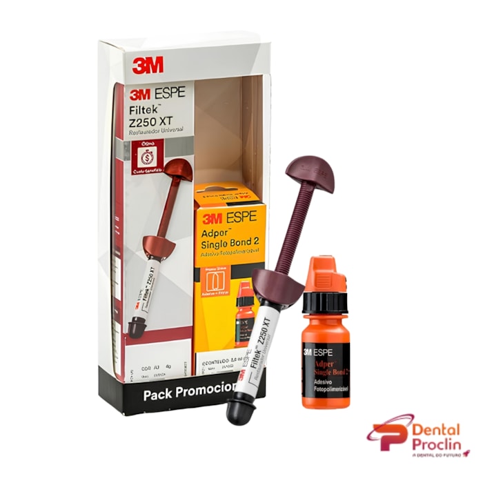 Adesivo 3M Adper Single Bond 2 + Resina Filtek Z250 XT - Solventum