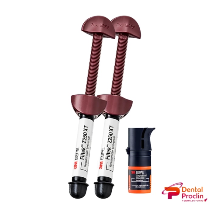 Adesivo 3M Single Bond Universal + Resina Filtek Z250 XT (A2, A3) Kit - Solventum
