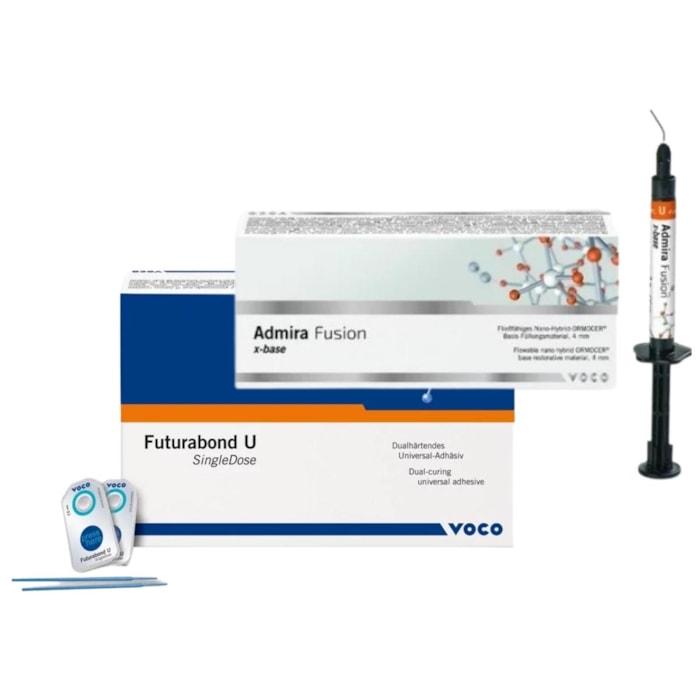 Adesivo Autocondicionante Futurabond U + Admira Fusion X-Base Universal Kit - Voco