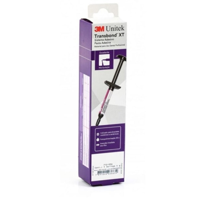Adesivo Ortodôntico 3M™ Transbond™ XT - Solventum Validade: 06/25
