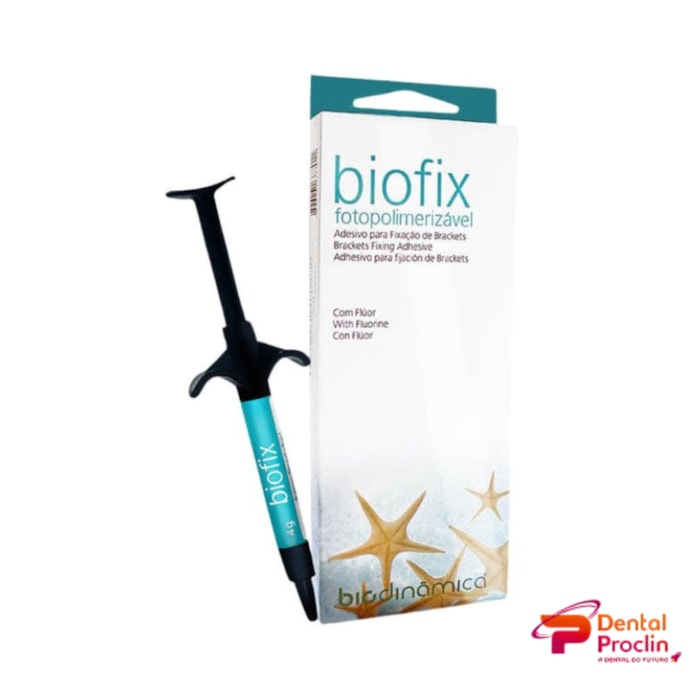 Adesivo Ortodôntico Biofix + Attaque Gel  - Biodinâmica Validade: 09/26