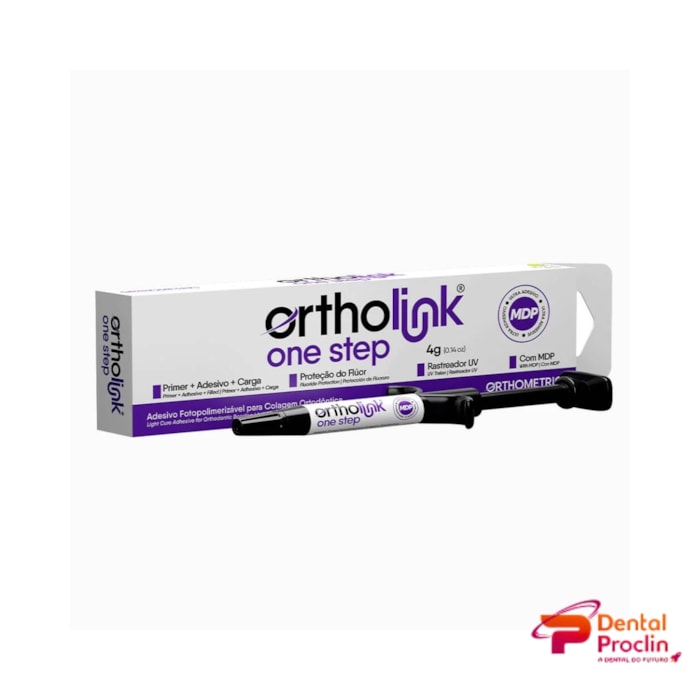 Adesivo Ortodôntico Ortholink One Step - Orthometric Validade: 09/26