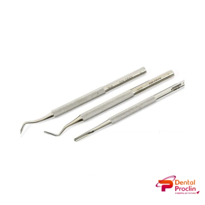 Alavanca Apical Infantil com Cabo Fino Kit - Golgran