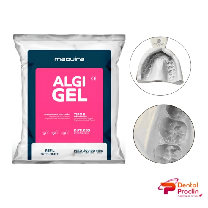 Alginato Algi-Gel Tipo II - Maquira