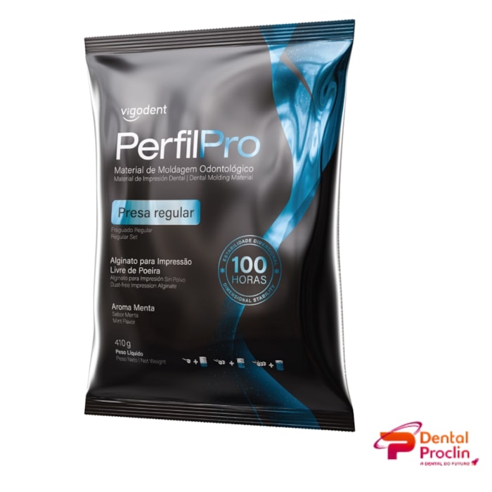 Alginato Perfil Pro Tipo II Regular Set 410g - Vigodent