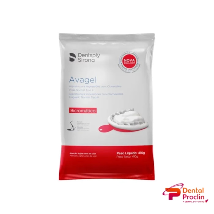Alginato Tipo II Avagel - Dentsply