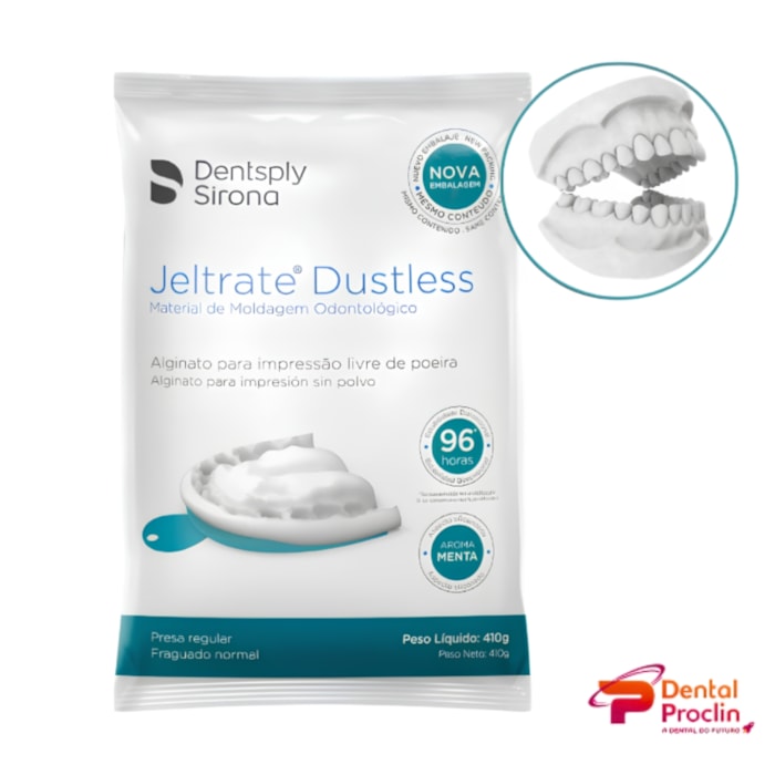 Alginato Tipo II Jeltrate Dustless - Dentsply