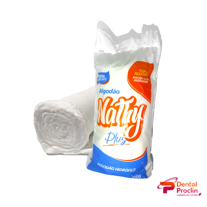 Algodão Hidrófilo Rolo 500g Nathy - Labor