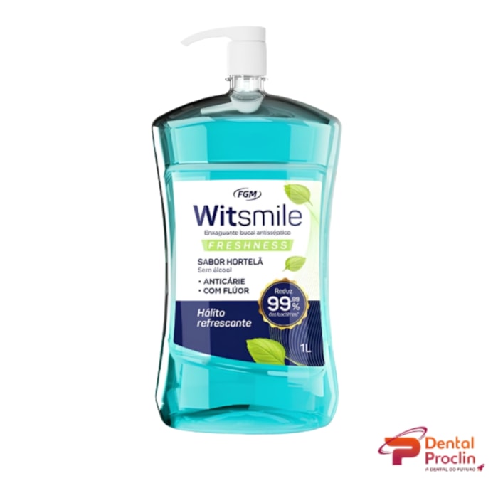 Antisséptico Bucal Witsmile Freshness 1L - FGM