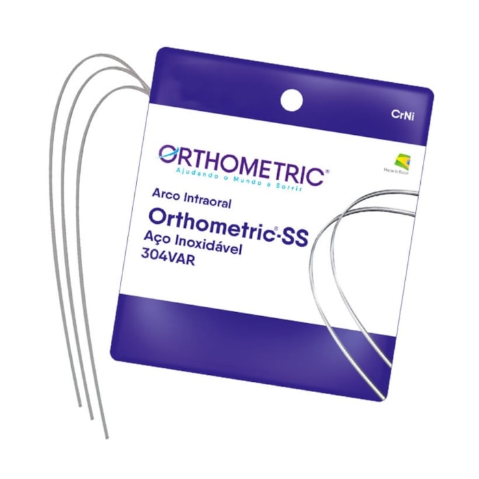 Arco de Aço SS CrNi Retangular - Orthometric