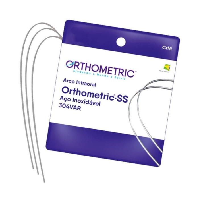 Arco de Aço SS CrNi Retangular - Orthometric