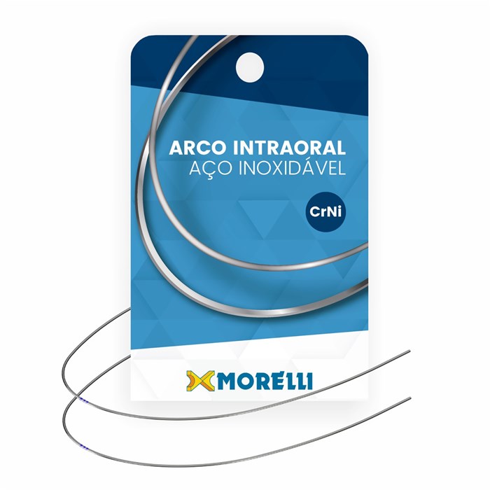 Arco Intraoral Inferior CrNi Redondo - Morelli