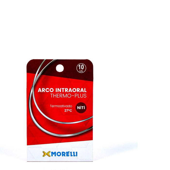 Arco Intraoral Niti Termoativado Thermoplus Retangular - Morelli