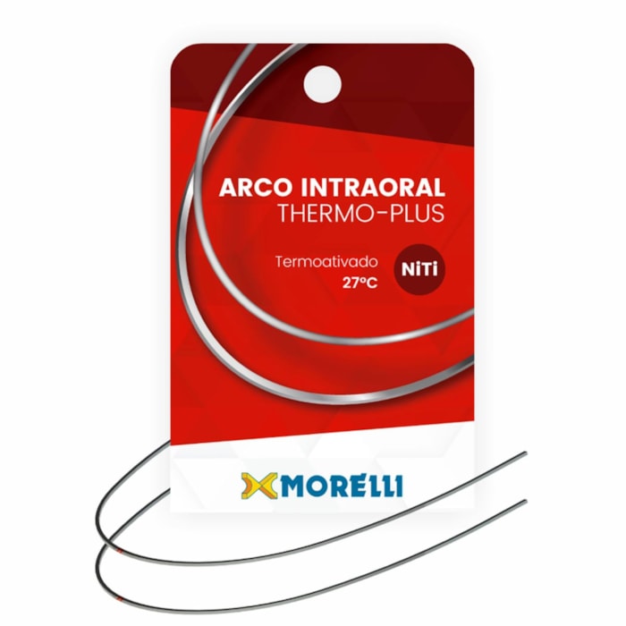 Arco Intraoral Niti Termoativado Thermoplus Retangular - Morelli