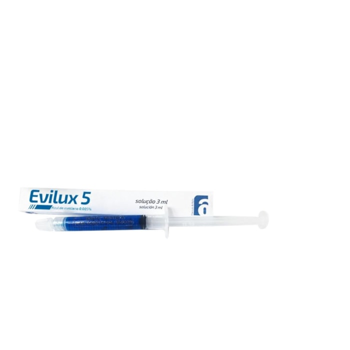 Azul de Metileno Evilux - 0,005% - Fórmula e Ação Validade: 02/27