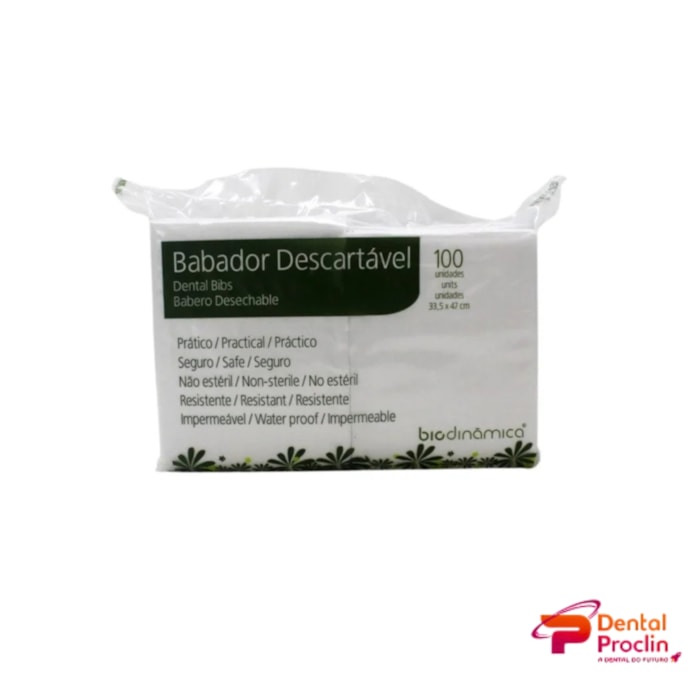 Babador Descartável - Biodinâmica