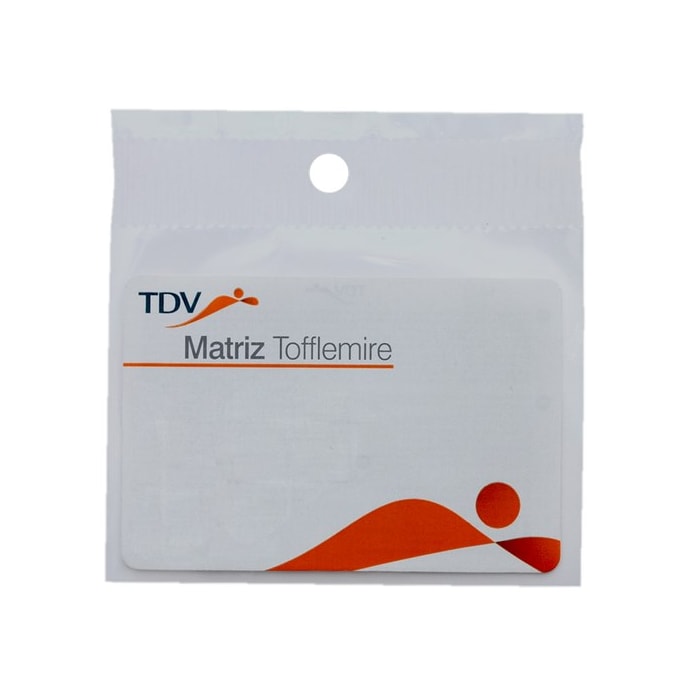Banda de Aço Matriz Tofflemire com 12 Unidades - TDV