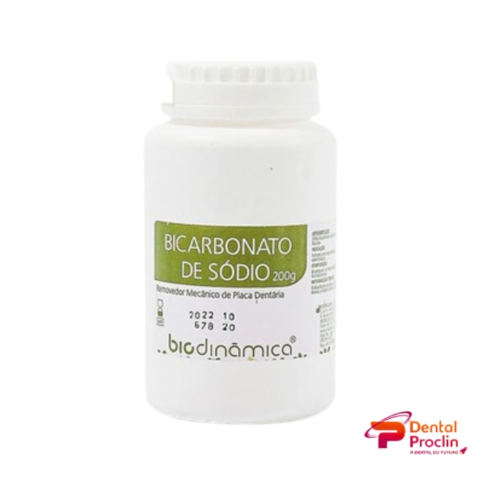 Bicarbonato de Sódio 200g - Biodinâmica  Validade: 09/26