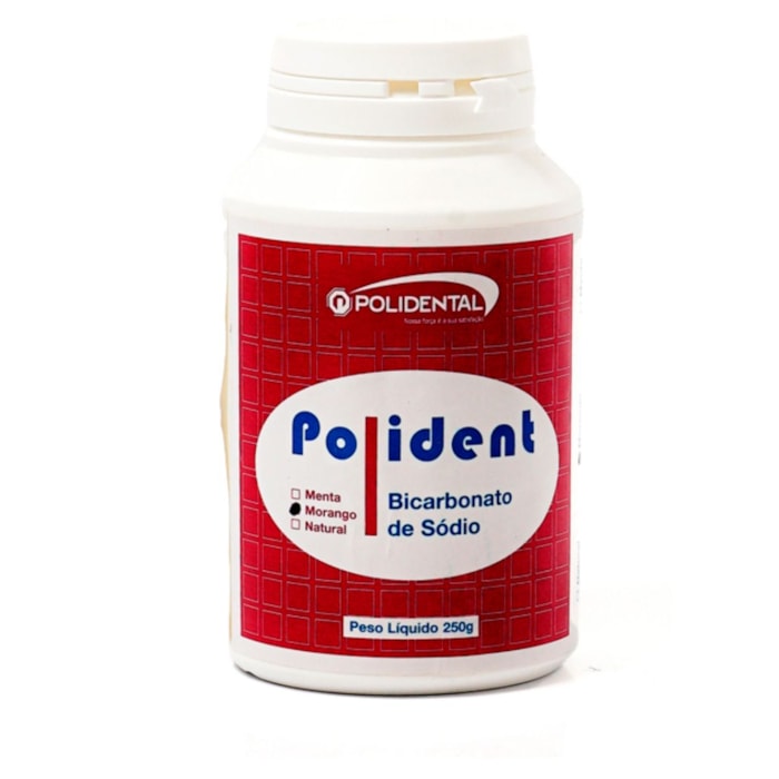 Bicarbonato de Sódio Polident 250g - Polidental