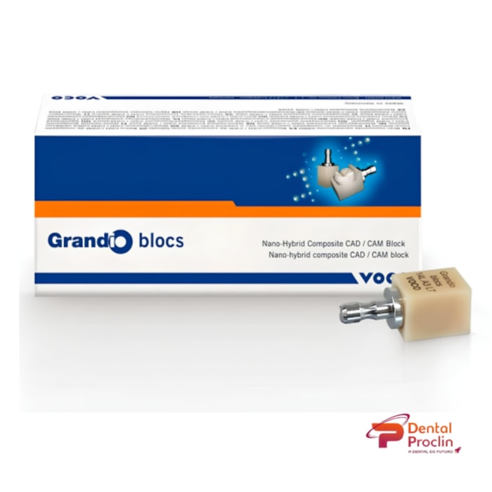 Bloco CAD/CAM Grandio Blocs Nº 12 - Voco | Dental Proclin