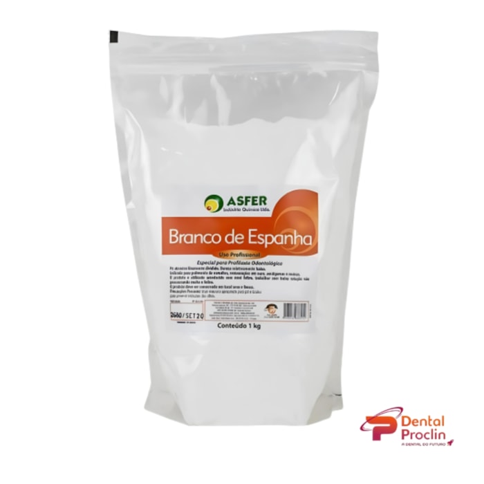 Branco de Espanha 1kg - Asfer