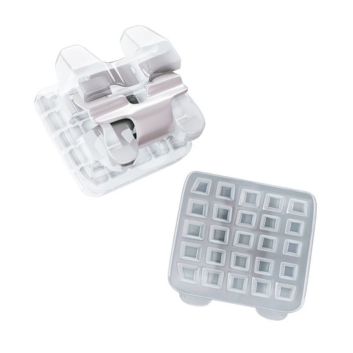 Bráquete Cerâmico Autoligado Iceram SLB MBT 022 + Arcos Estéticos + Instrumental - Kit - Orthometric