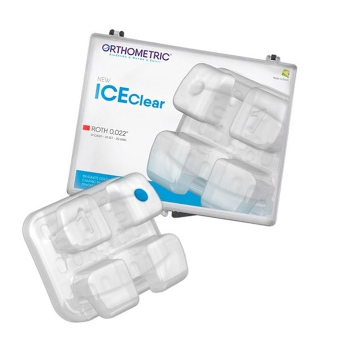 Bráquete Cerâmico New IceClear Roth 022 - Leve 4 Pague 3 - Orthometric