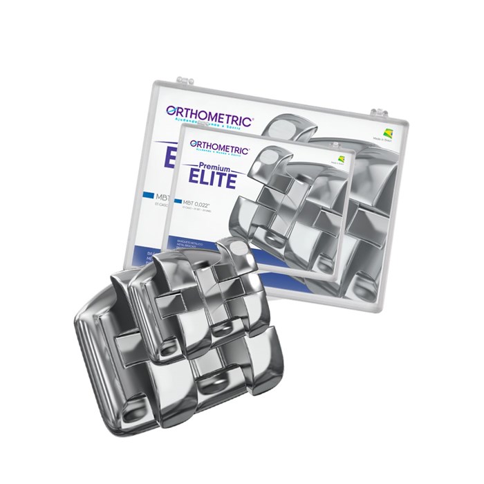 Braquete Metalico Premium Elite Roth 022 - Orthometric 