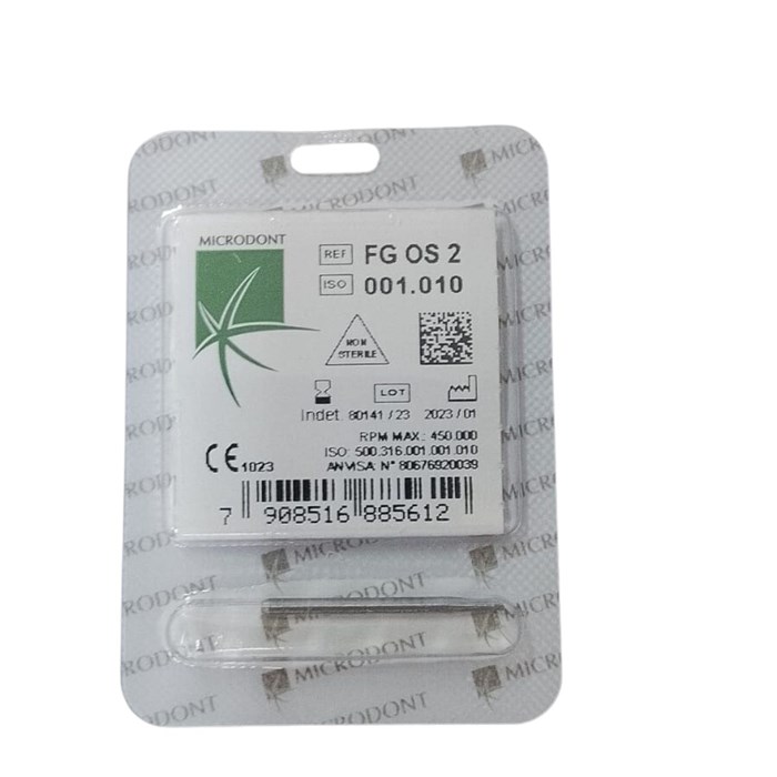 Broca Carbide Cirúrgica FG OS 02 - Microdont