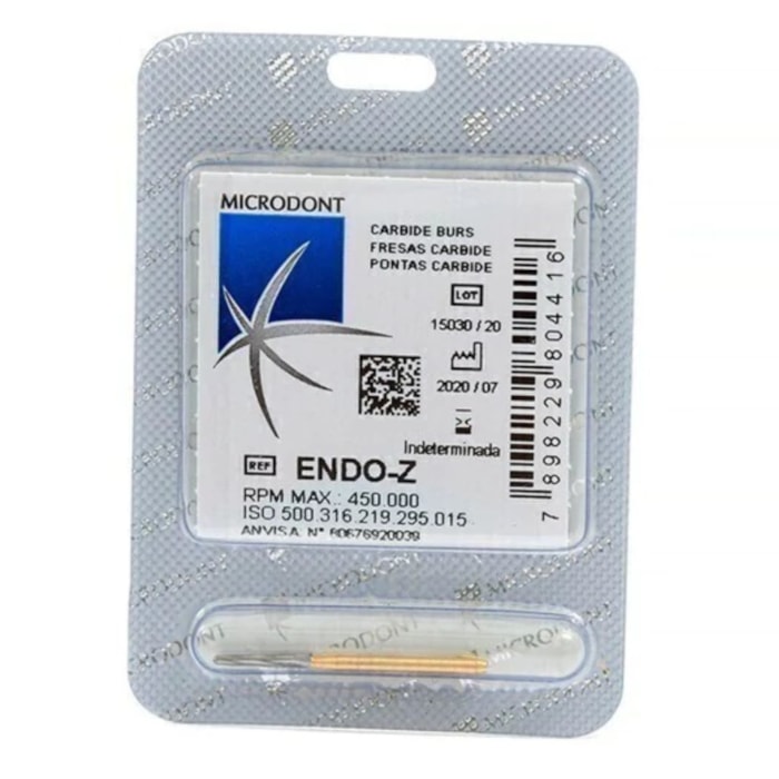 Broca Carbide Endo Z 25mm - Microdont
