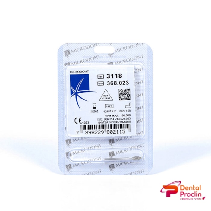 Broca Diamantada FG Chama - Microdont