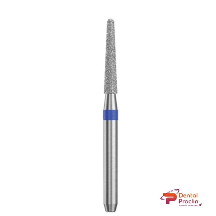 Broca Diamantada FG Cônica Extremidade Arredondada - Microdont