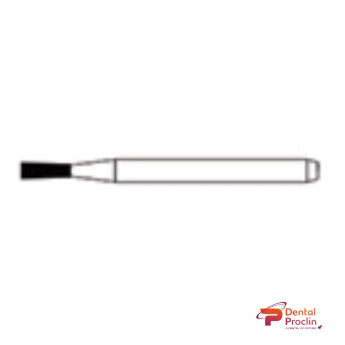 Broca Diamantada FG Cônica Invertida - Microdont