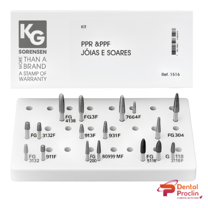 Brocas Diamantadas para PPF & PPR Kit - KG Sorensen