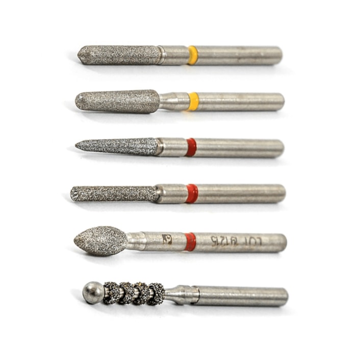 Brocas Diamantadas para Prótese Parcial Fixa Kit - KG Sorensen