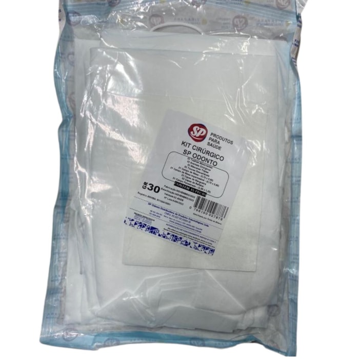 Campo Cirurgico Esteril Perio Branco G30 Kit - SP Odonto