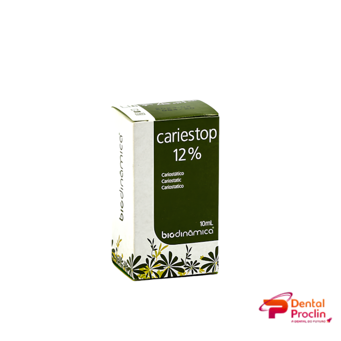Cariostático Cariestop 12% - Biodinâmica Validade: 01/27