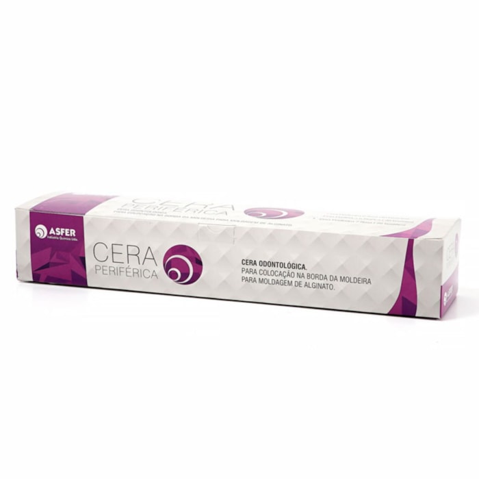 Cera Periférica 7 Rosa com 28 Bastôes - Asfer