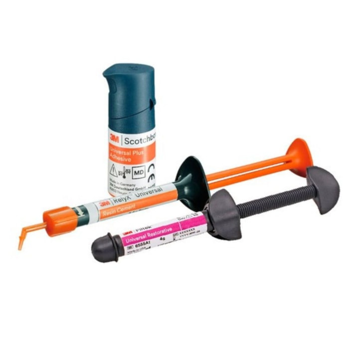 Cimento 3M™ RelyX™ Universal + Adesivo 3M™ Scotchbond™ Plus + Resina 3M™ Filtek™ Universal Kit - Solventum