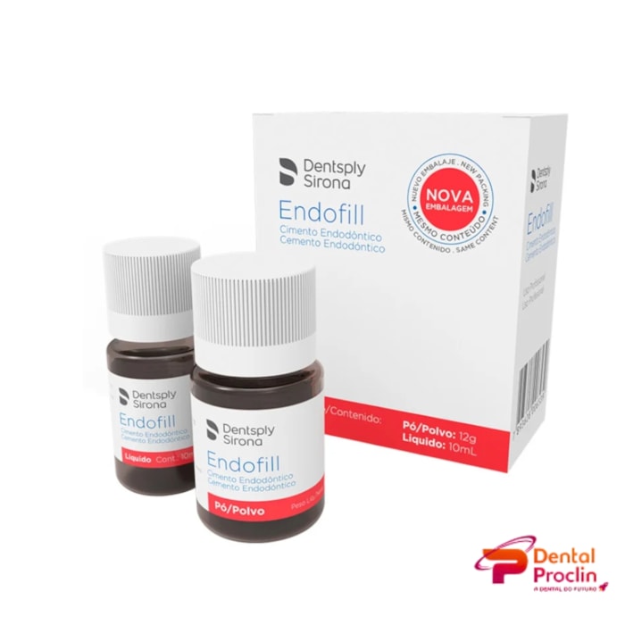 Cimento Endodôntico Endofill - Dentsply Sirona Validade: 08/26