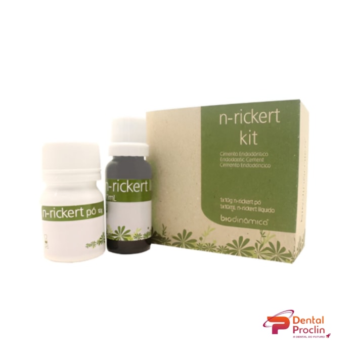 Cimento Endodôntico N-Rickert Kit - Biodinâmica Validade: 09/25