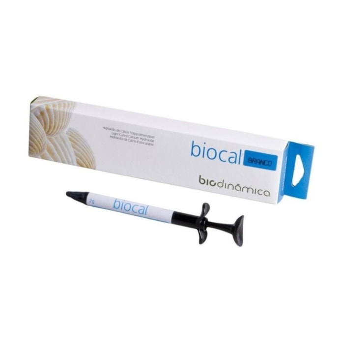 Cimento Forrador de Hidróxido de Cálcio Biocal - Biodinâmica Validade: 07/25
