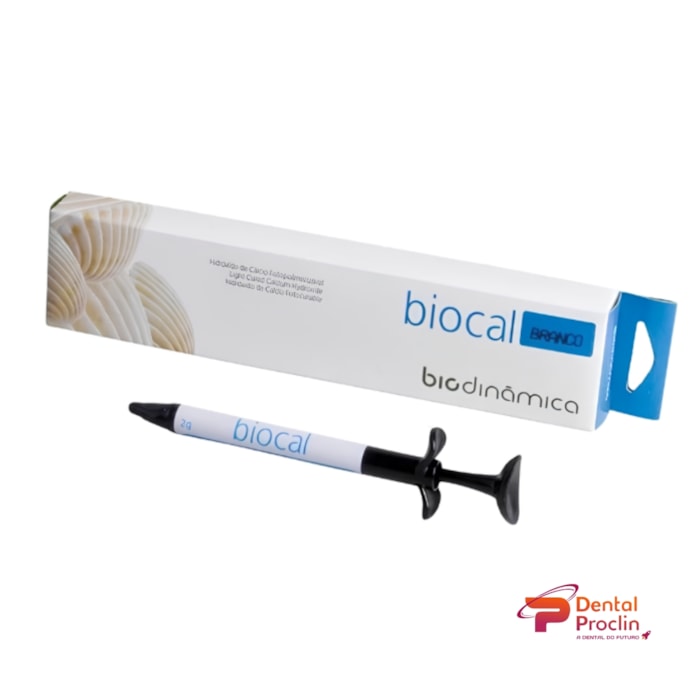 Cimento Forrador de Hidróxido de Cálcio Biocal Dentina - Biodinâmica Validade: 12/25