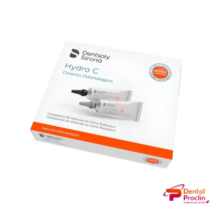 Cimento Forrador de Hidróxido de Cálcio Hydro C - Dentsply