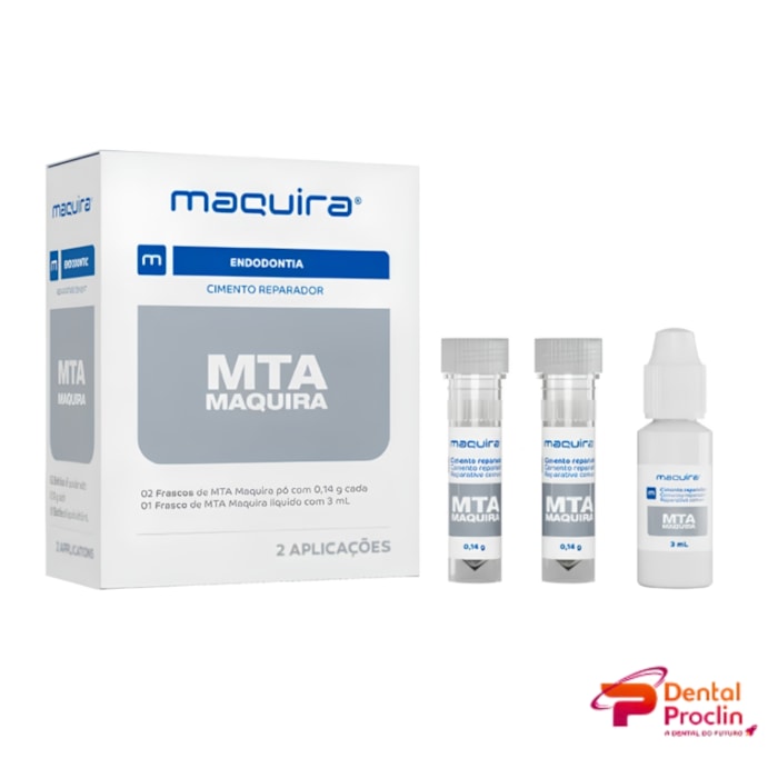 Cimento MTA para 2 Aplicações - Maquira Validade: 08/26