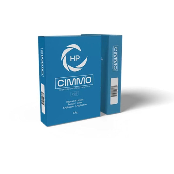 Cimento Obturador HP de 4 Aplicações Branco - Cimmo  Validade: 03/24