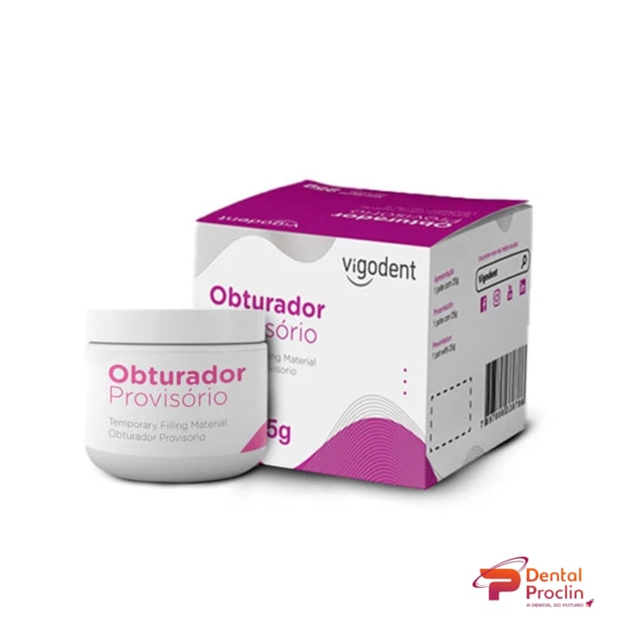 Cimento Obturador Provisório 25g - Vigodent
