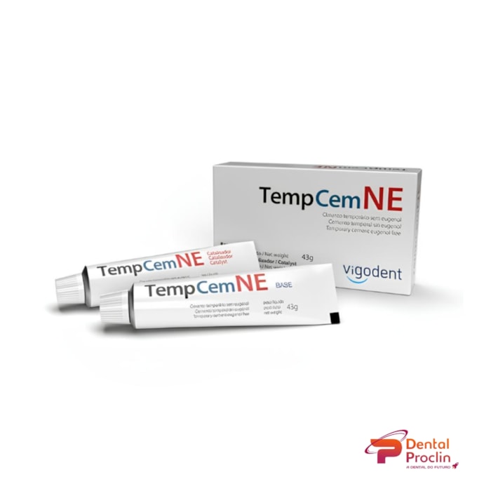 Cimento Provisório Sem Eugenol Temp Cem - Vigodent Validade: 06/26