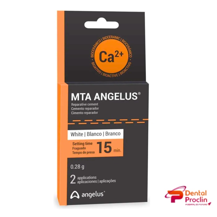 Cimento Reparador MTA 2 Doses - Angelus Validade: 01/27