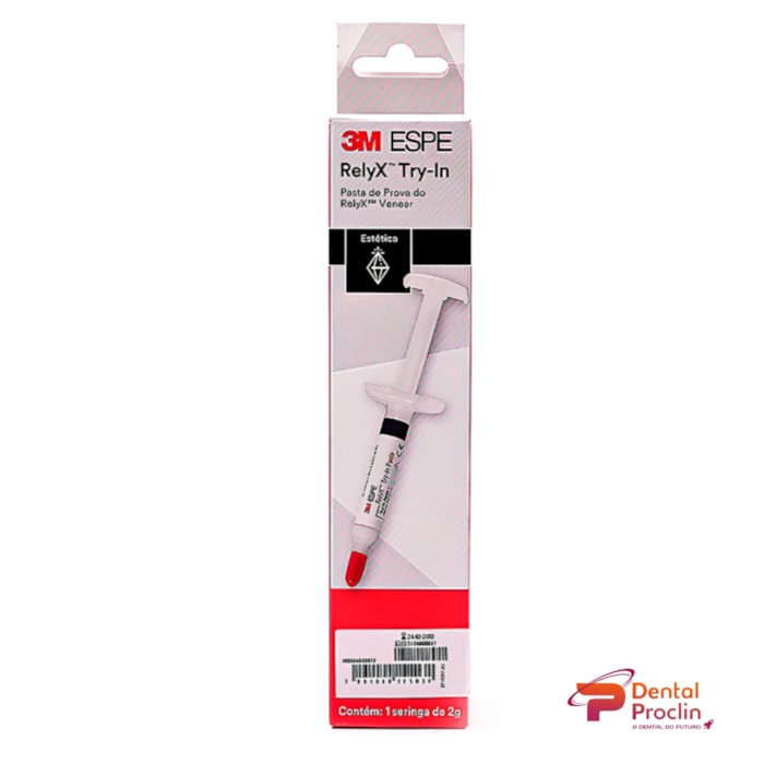 Cimento Resinoso 3M™ RelyX™ Veneer Try-In - Solventum
